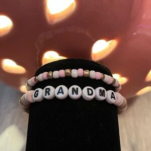 Grandma bracelet set🎀🤍